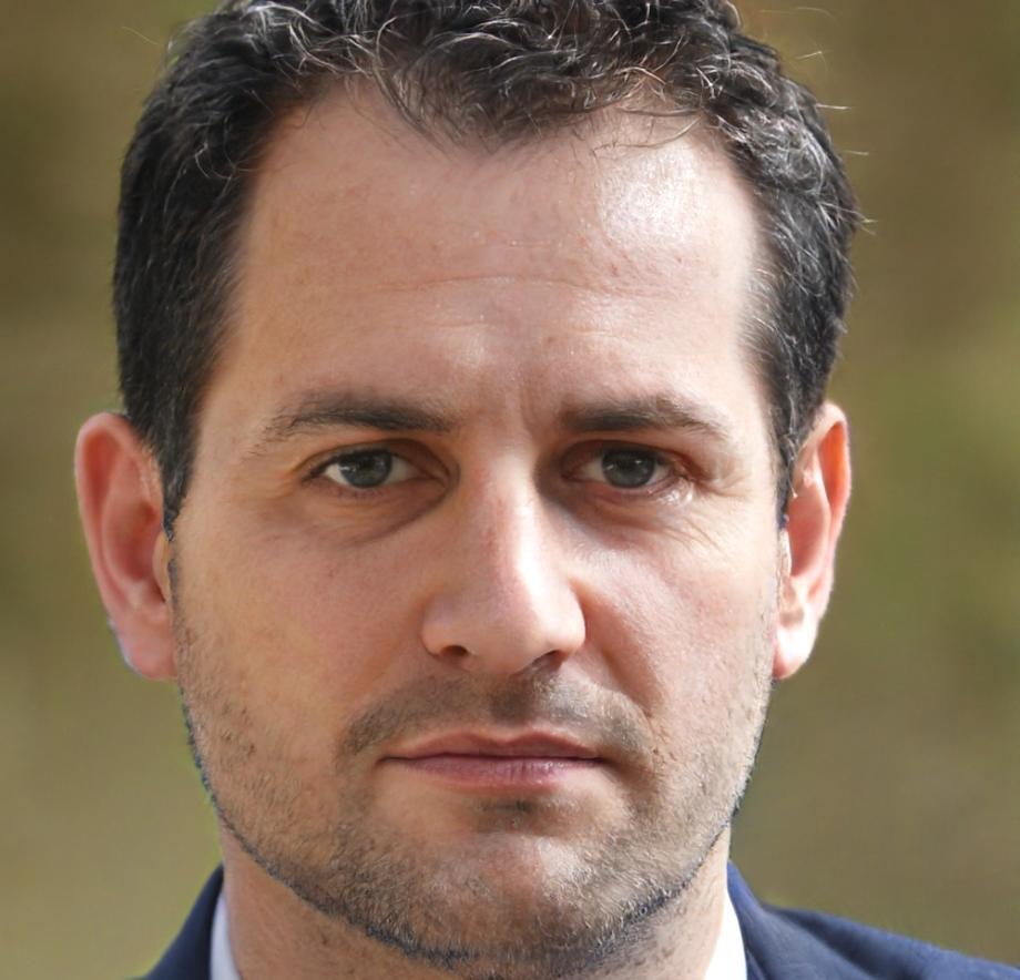 Retrato de Oriol Santamaria